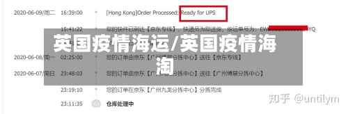 英国疫情海运/英国疫情海淘