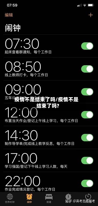 疫情不是结束了吗/疫情不是结束了吗?