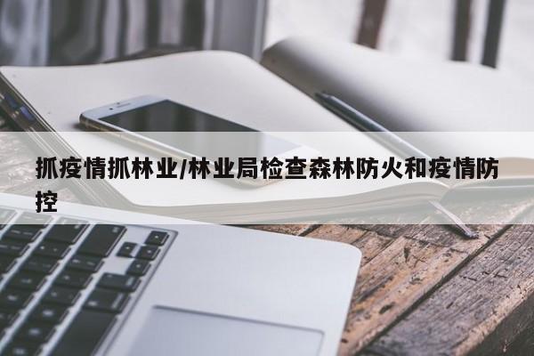 抓疫情抓林业/林业局检查森林防火和疫情防控