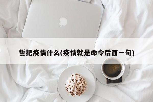 誓把疫情什么(疫情就是命令后面一句)
